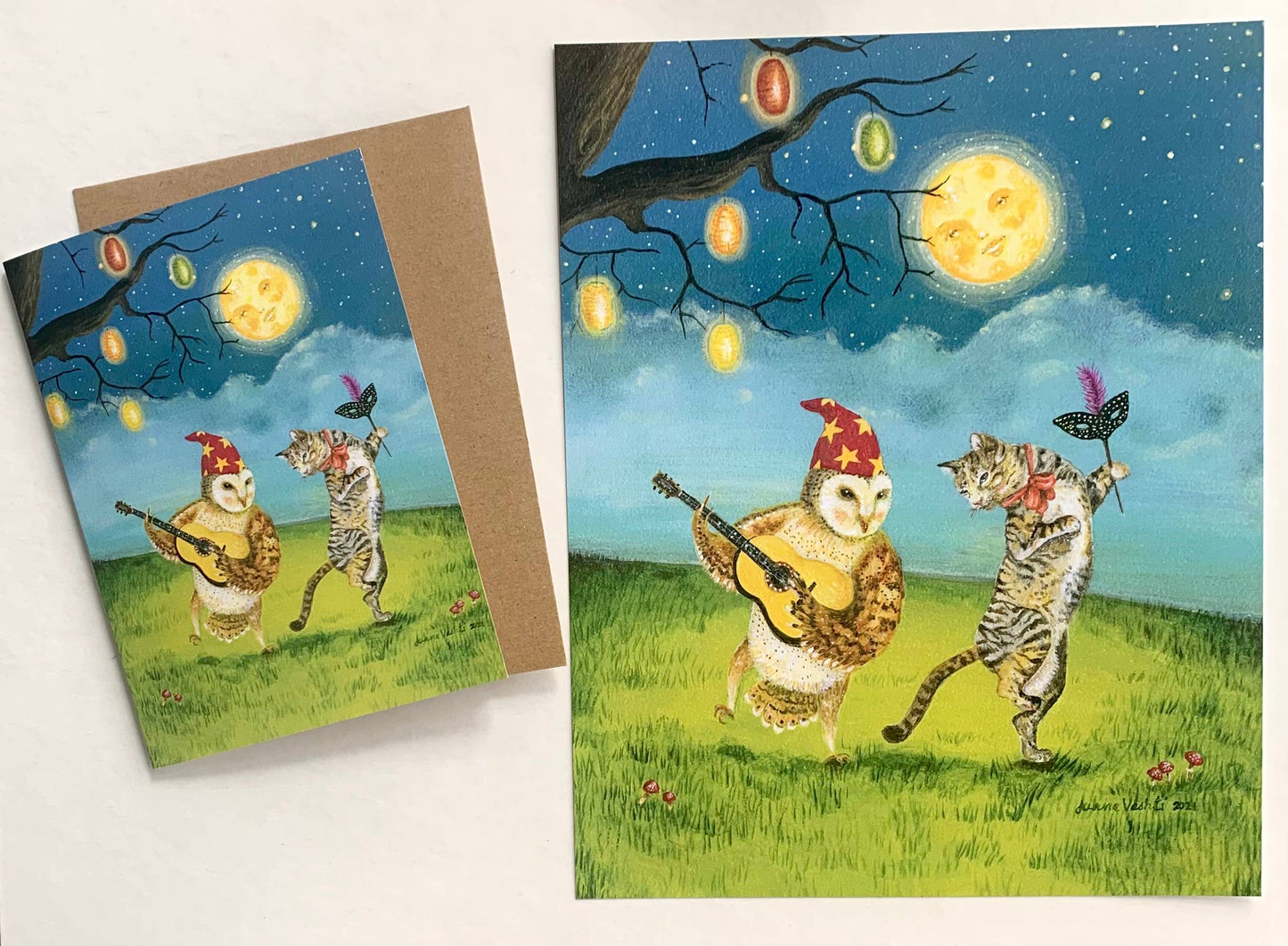"In The Light of The Moon" Print / choice of 8x10" or 11x14": 8x10 inches