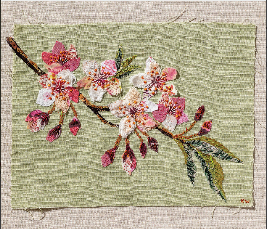 Cherry Blossom Slow Stitching Kit