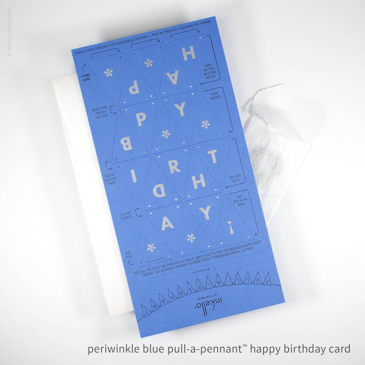 Birthday Pull-A-Pennant™ Greeting Card (#510)