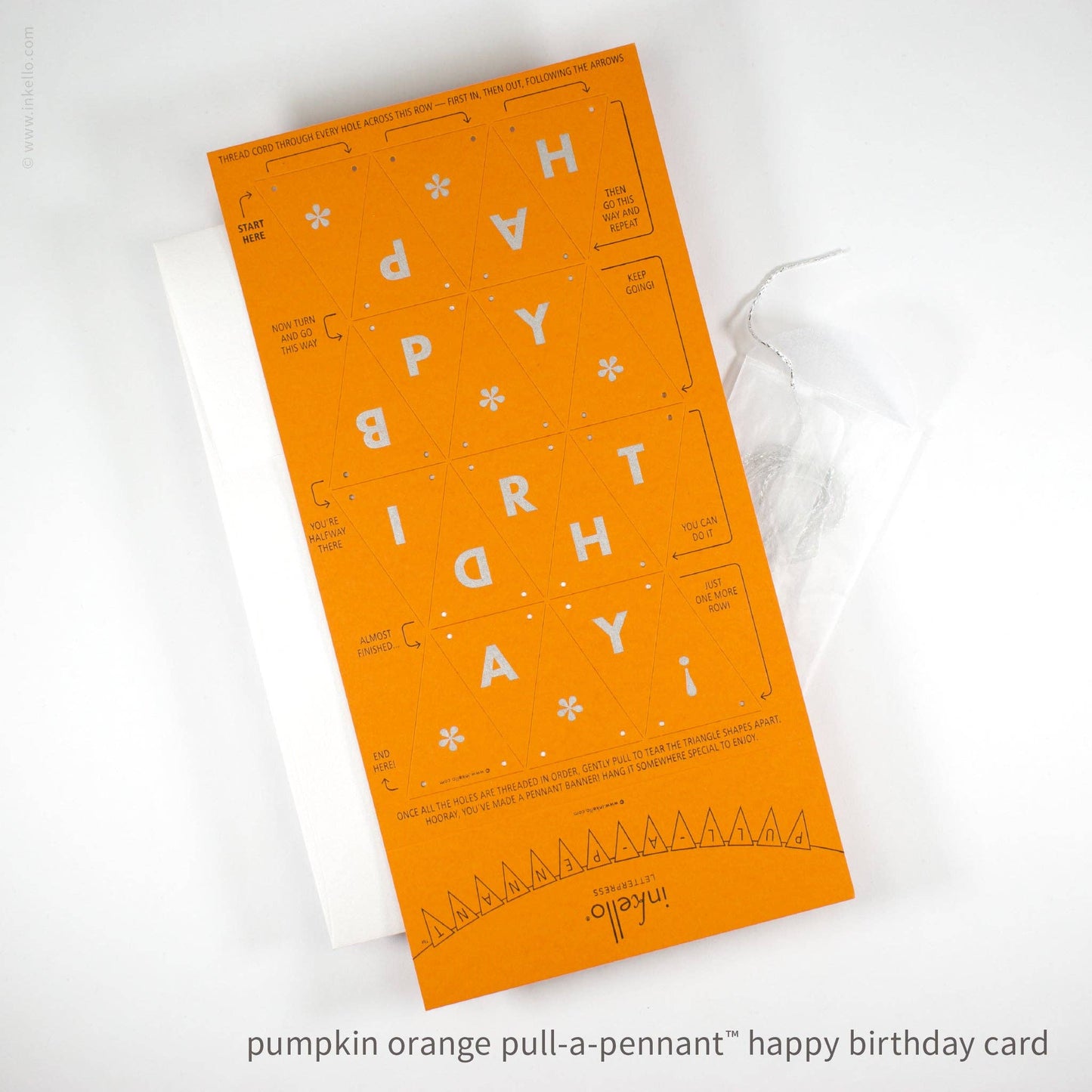 Birthday Pull-A-Pennant™ Greeting Card (#510)