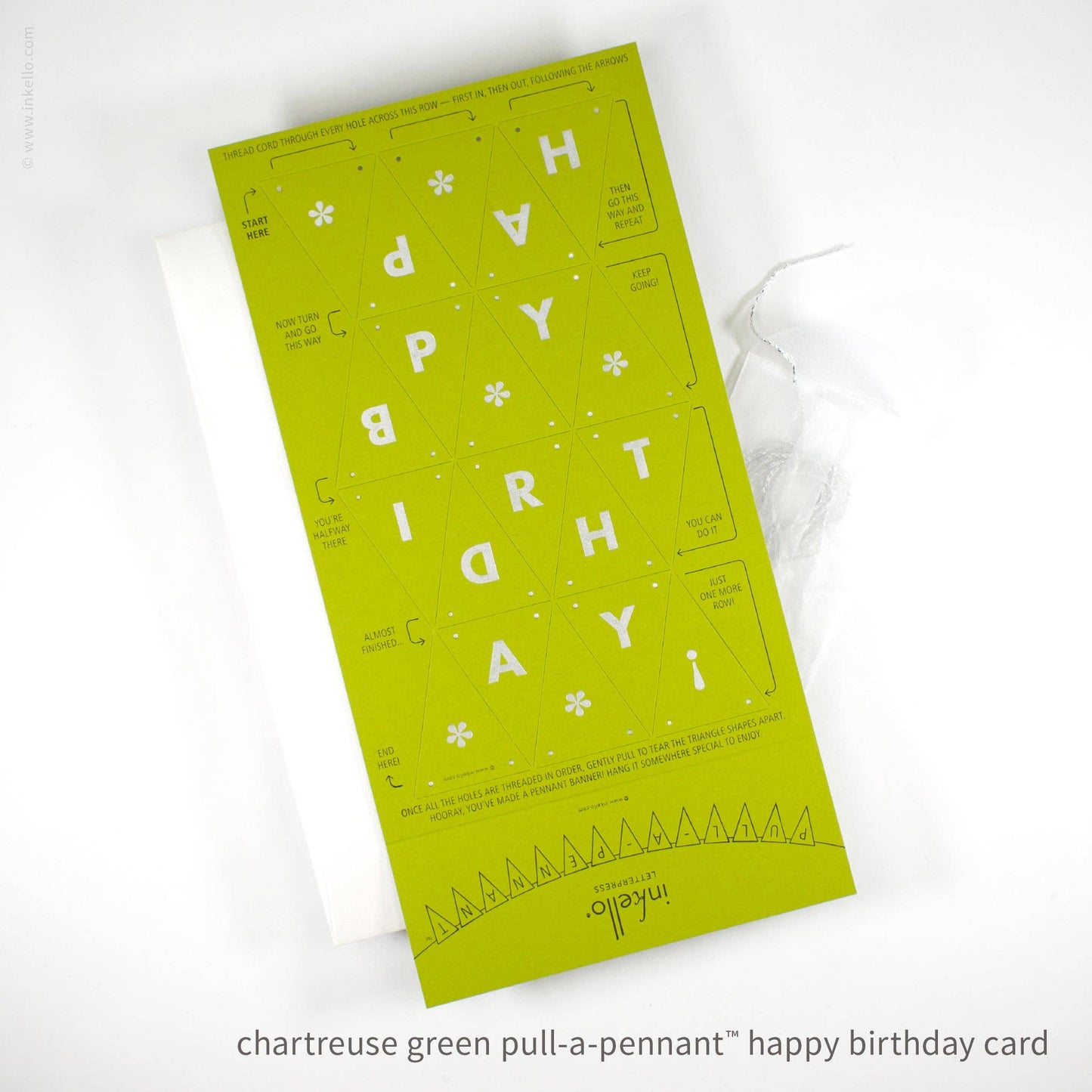 Birthday Pull-A-Pennant™ Greeting Card (#510)