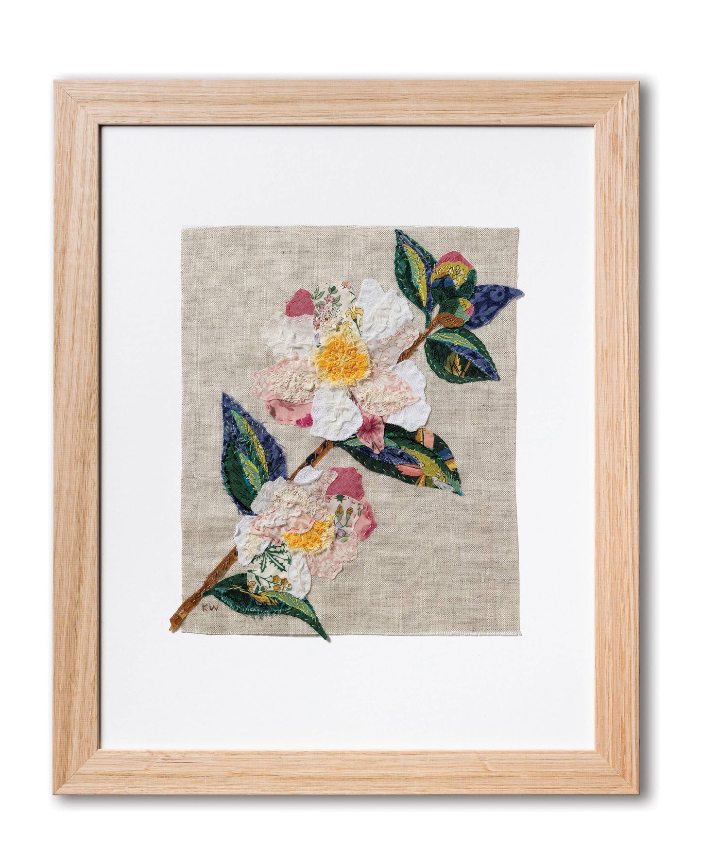 Camellia Slow Stitching Kit