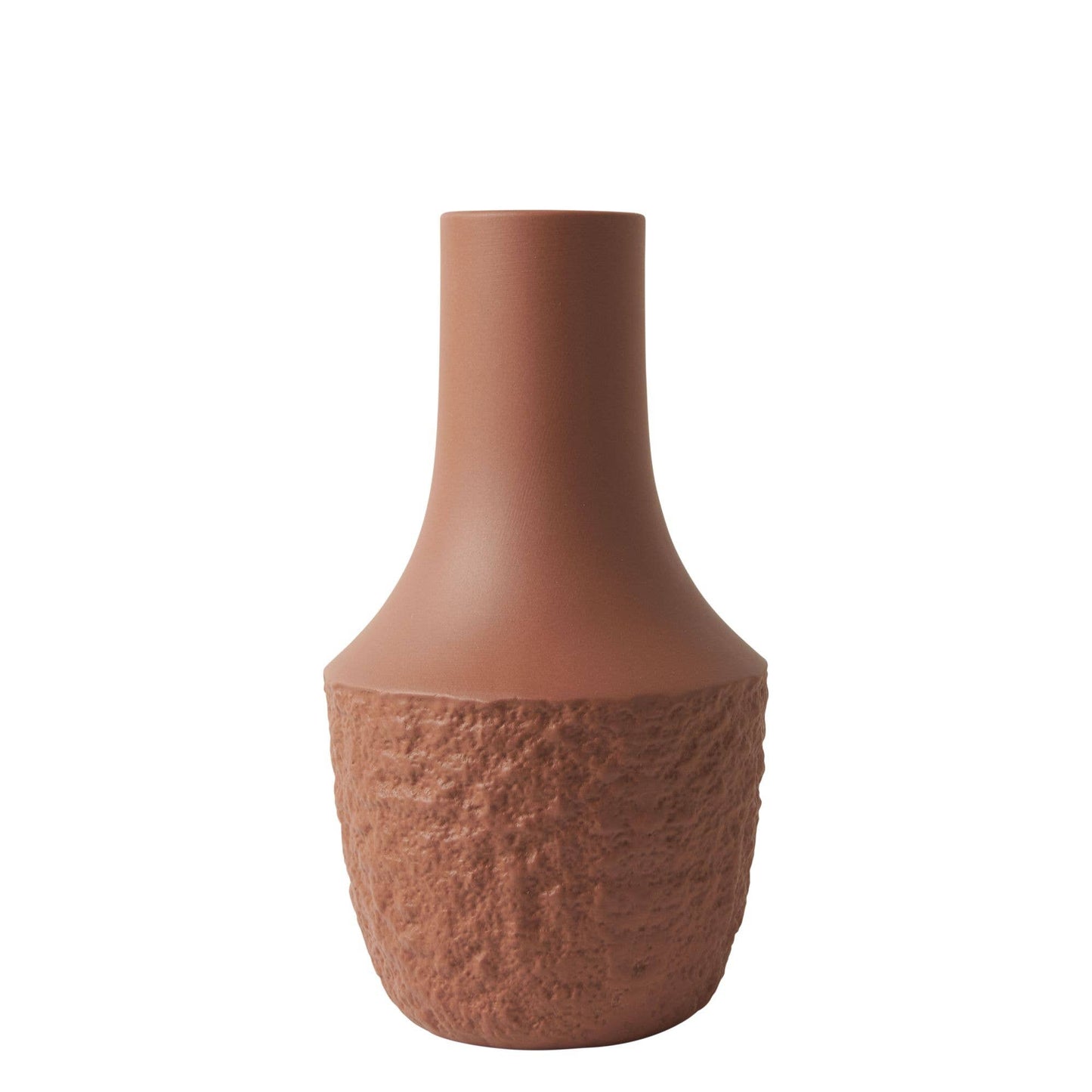 Blue Blossom Vase 1 matt brown