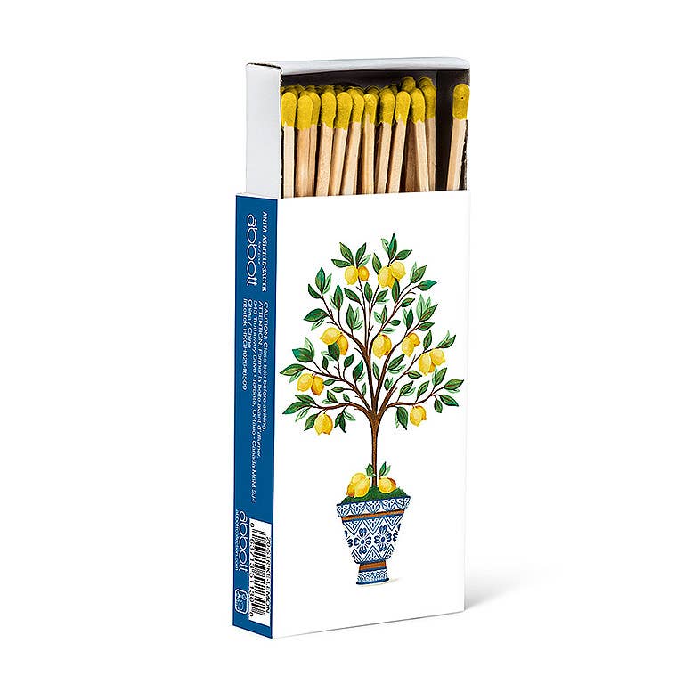 Lemon Tree Matches-45stks-4"L-305