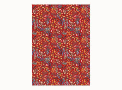 Red Plum wrapping paper