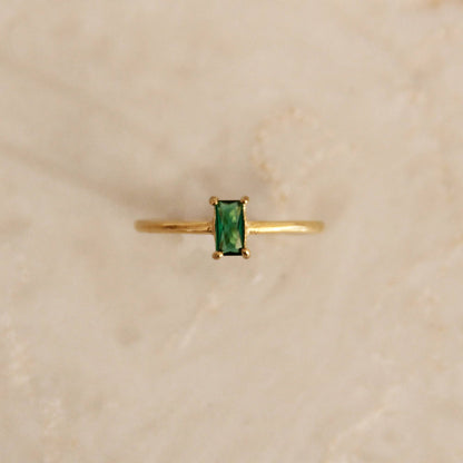 CZ Baguette Ring