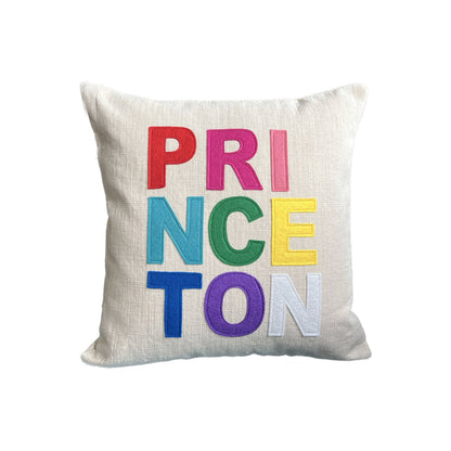 Place Pillow Cover - Customized Place Name: 8 letters / Case + Insert