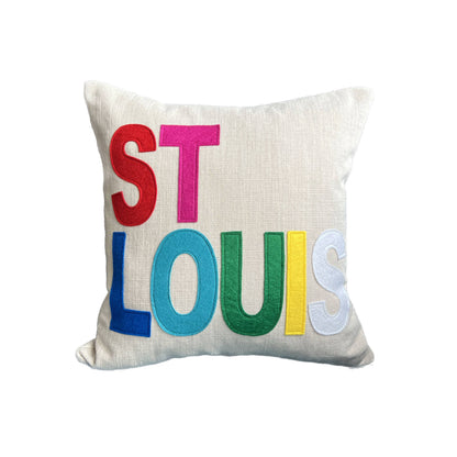 Place Pillow Cover - Customized Place Name: 8 letters / Case + Insert