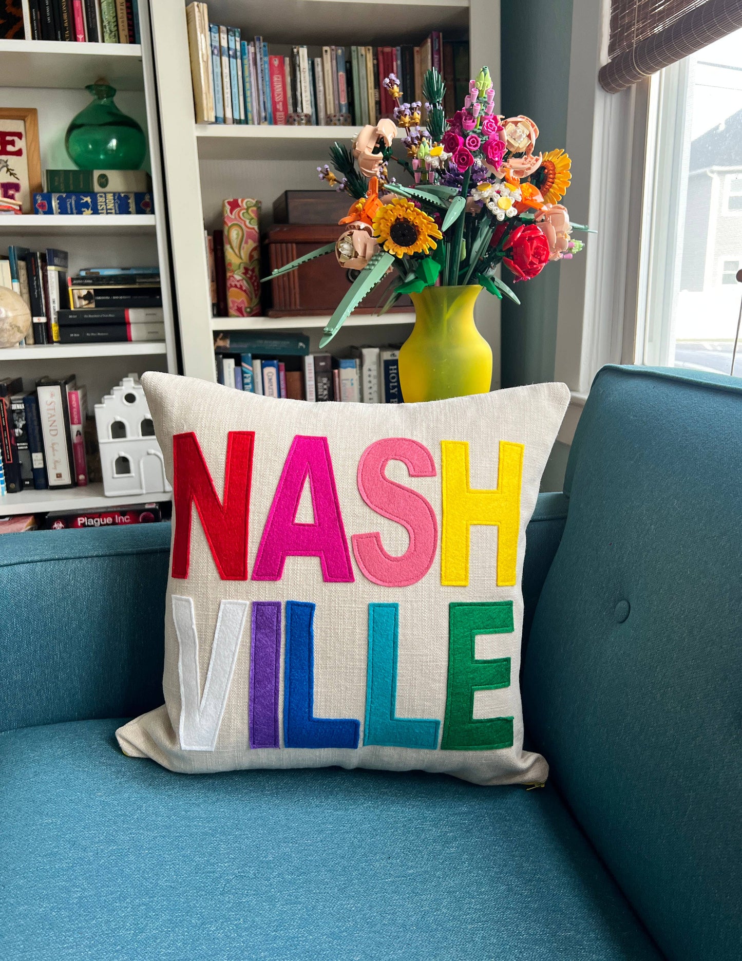 Place Pillow Cover - Customized Place Name: 8 letters / Case + Insert