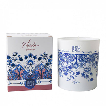 Majolica scented candle