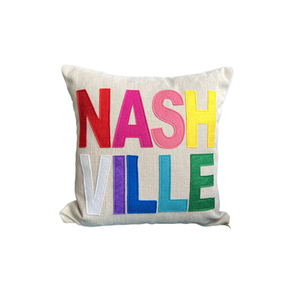Place Pillow Cover - Customized Place Name: 8 letters / Case + Insert