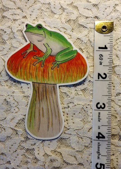 Cottagecore Gnome and Friends Vinyl Sticker Pack