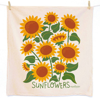 HELLO SUNSHINE (Sunflower, Marigold) - Tea Towel Set of 2