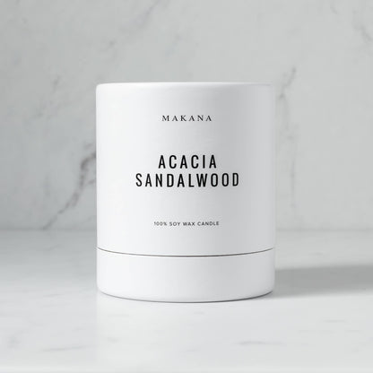 Acacia Sandalwood - Classic Candle 10 oz: 10 oz