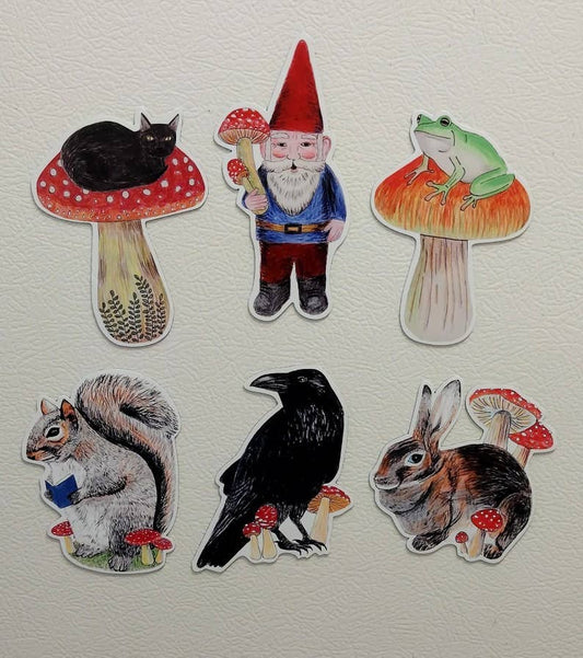 Cottagecore Lovers Magnet Set