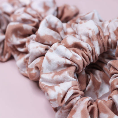 Scrunchie - Camel Tie Dye