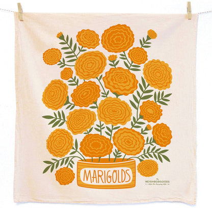 HELLO SUNSHINE (Sunflower, Marigold) - Tea Towel Set of 2