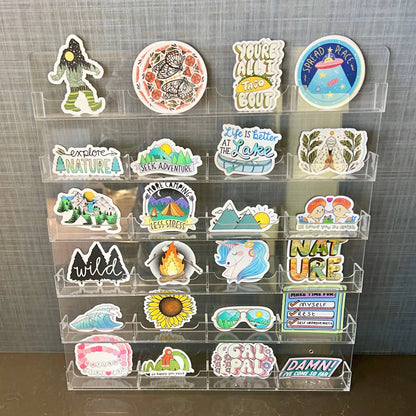 24 Pocket Wall Sticker Display: 0