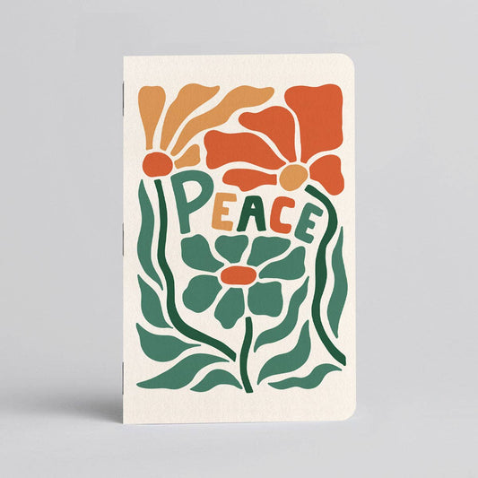 Peace Oasis Notebook: Blank / 3.5 x 5.5" 2-pack